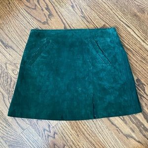 Blank NYC Suede Skirt
